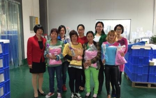 吴银芝厂长和Offset一线女同胞